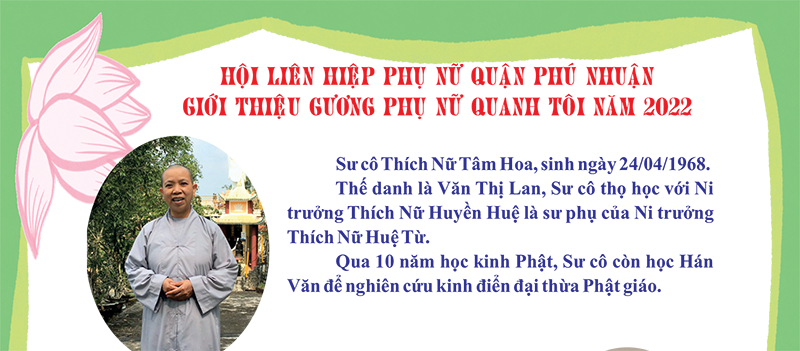 GSPNQT 2022 || Sư cô THÍCH NỮ TÂM HOA [Quận Phú Nhuận]